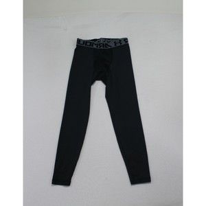 Under Armour Men Black Tight Pants Running Active Size 26